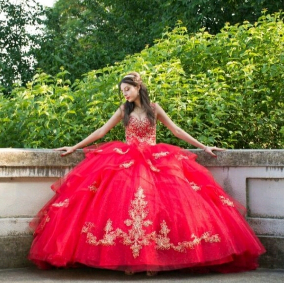 Prom dress/ Quinceañera dress - Picture 3 of 4